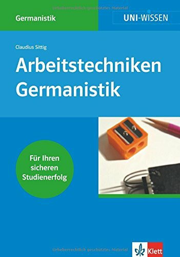 Arbeitstechniken Germanistik
