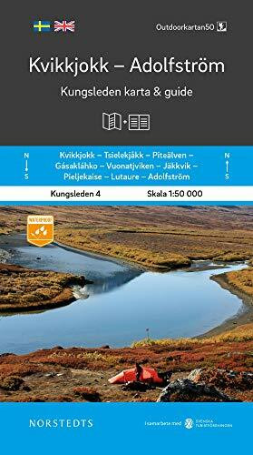 Kvikkjokk Adolfström Kungsleden 4 1:50 000