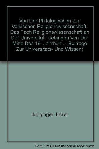 Von der philologischen zur völkischen Religionswissenschaft