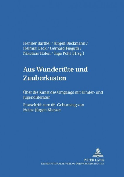 Aus 'Wundertüte' und 'Zauberkasten'