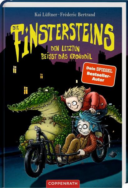 Die Finstersteins (Bd. 3): Den Letzten beißt das Krokodil: Lustige Gruselreihe von Erfolgsautor Kai Lüftner; ab 9 Jahren (Die Finstersteins, 3, Band 3)