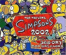 The Trivial Simpsons 2002 Calendar