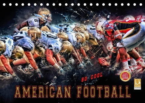 American Football - so cool (Tischkalender 2023 DIN A5 quer)