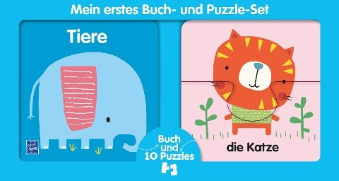 Mein erstes Buch- und Puzzle-Set Tiere
