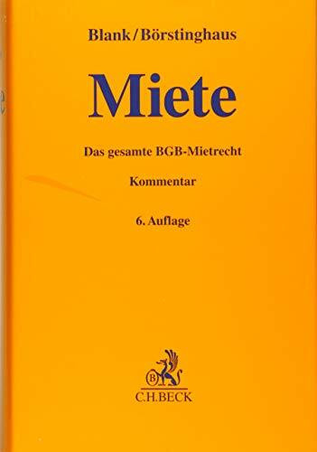 Miete (Gelbe Erläuterungsbücher)