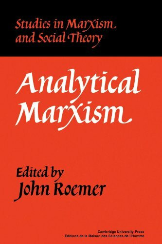 Analytical Marxism (Studies in Marxism and Social Theory)