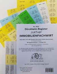 DürckheimRegister® IMMOBILIENFACHWIRT Griffregister (2023)