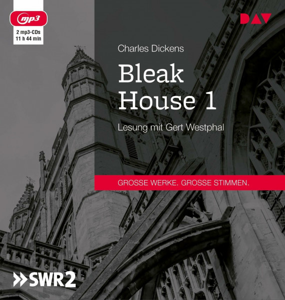 Bleak House 1: Lesung mit Gert Westphal (2 mp3-CDs)