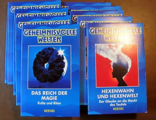 Geheimnisvolle Welten. 10 verschiedene Titel a 6 Expl