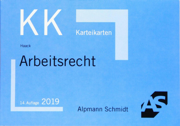 Karteikarten Arbeitsrecht