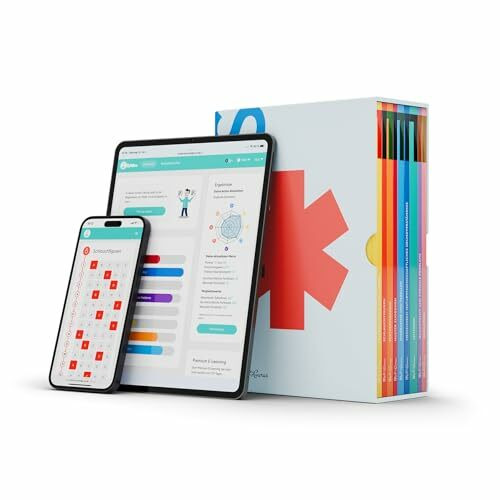 MedGurus - TMS Komplettpaket - Umfassende Vorbereitung auf den Medizinertest mit 7.000+ Übungsaufgaben, E-Learning & Kompendium inkl. TMS Simulation - Erfolgreich ins Medizinstudium