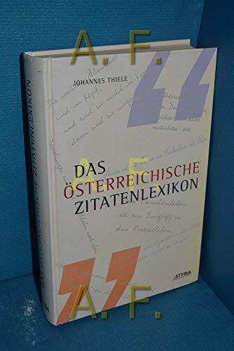 Das österreichische Zitatenlexikon