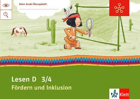 Mein Anoki-Übungsheft. Lesen D. Fördern und Inklusion. Arbeitsheft 4. Schuljahr