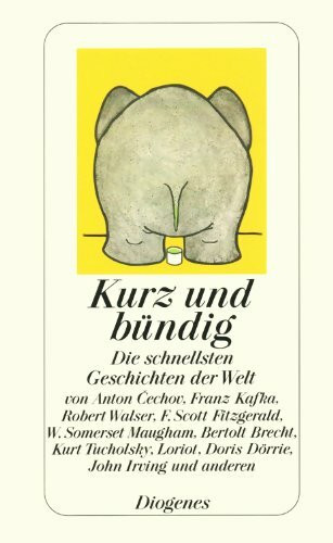 Kurz und bündig: Die schnellsten Geschichten der Welt: Die schnellsten Geschichten der Welt von Anton Cechov, Franz Kafka, Robert Walser u. a.. Originalausgabe (detebe)