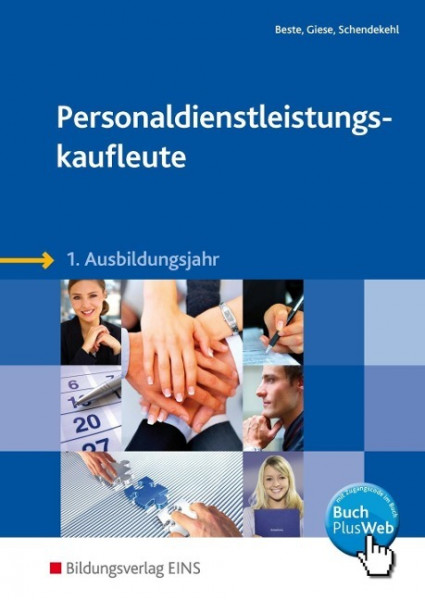 Personaldienstleistungskaufleute. 1. Ausbildungsjahr Lehr-/Fachbuch