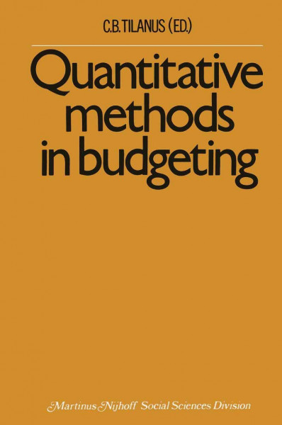 Quantitative Methods in Budgeting