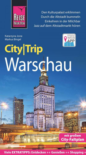 Reise Know-How CityTrip Warschau: Reiseführer mit Faltplan und kostenloser Web-App