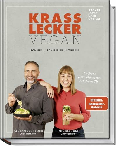 Krass lecker – vegan: Schnelle und einfache Rezepte für jeden Tag: schnell, schneller, express - Einfache Lieblingsrezepte für jeden Tag - Gerichte für die... Krass lecker – vegan: Schnelle und einfache Rezepte für jeden Tag: schnell, schneller, express - Einfache Lieblingsrezepte für jeden Tag - Gerichte für die ganze Familie, für Singles und für Paare