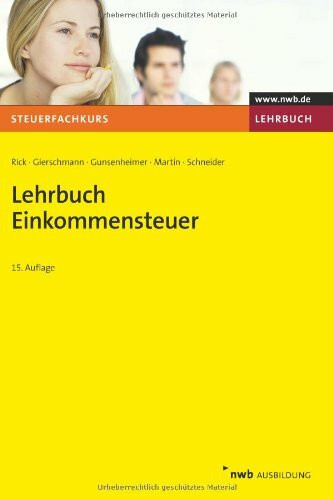 Lehrbuch Einkommensteuer