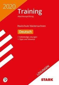 Lösungen zu Training Abschlussprüfung Realschule 2020 - Deutsch - Niedersachsen
