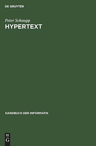 Handbuch der Informatik / Text- /Bildverarbeitung / Hypertext