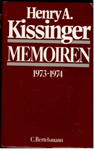 Memoiren, Bd.2, 1973-1974: Band II