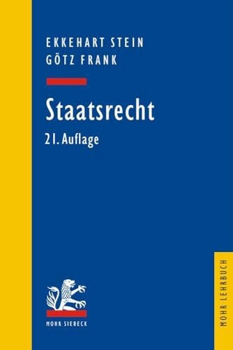 Staatsrecht (Mohr Lehrbuch) Staatsrecht (Mohr Lehrbuch)