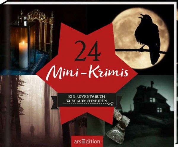 24 Mini-Krimis: Ein Adventsbuch zum Aufschneiden