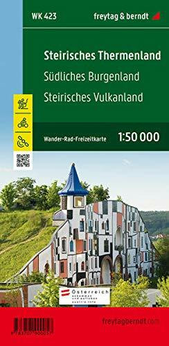 Steirisches Thermenland - Südliches Burgenland 1 : 50 000. WK 423