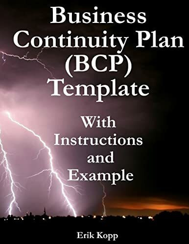Business Continuity Plan (BCP) Template With Instructions and Example