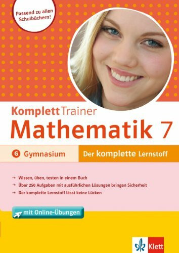 Klett Komplett Trainer Mathematik Gymnasium Klasse 7