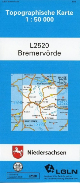 Bremervörde 1 : 50 000 (TK L2520/N)