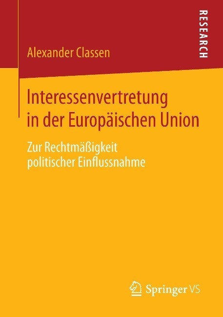 Interessenvertretung in der Europ�ischen Union