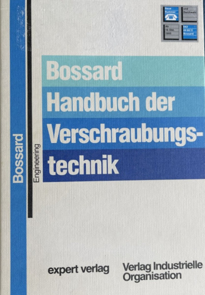 Handbuch der Verschraubungstechnik (expert Bücherei)