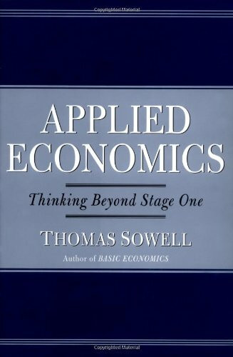 Applied Economics: Thinking Beyond Stage One