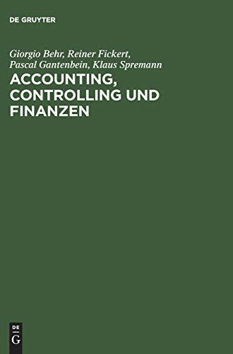 Accounting, Controlling und Finanzen: Einführung