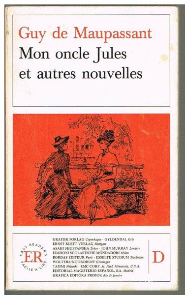 Mon oncle Jules et autres nouvelles: Französische Lektüre für das 4. Lernjahr, Oberstufe