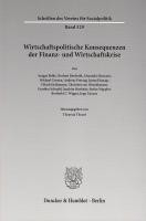Wirtschaftspolitische Konsequenzen der Finanz- und Wirtschaftskrise