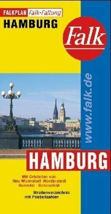 Falk Pläne, Hamburg, Falkfaltung (Falk Stadtplan Extra Standardfaltung - Deutschland)
