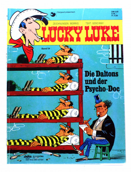 Lucky Luke, Bd.54, Die Daltons und der Psycho-Doc