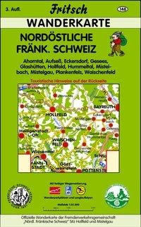 Nordöstliche Fränkische Schweiz 1 : 35 000. Fritsch Wanderkarte