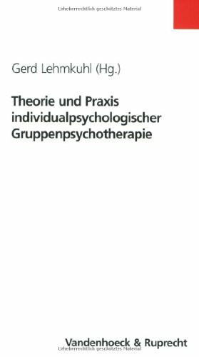 Theorie und Praxis individualpsychologischer Gruppenpsychotherapie: . fr.Prs