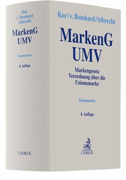 MarkenG - UMV: Markengesetz, Verordnung über die Unionsmarke