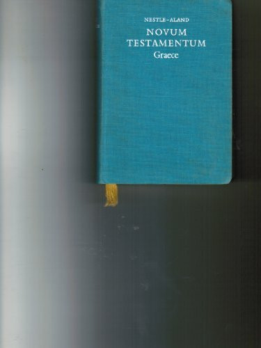 Bibelausgaben, Novum Testamentum Graece (Nr.5100): Standard-Ausgabe (Greek New Testaments)