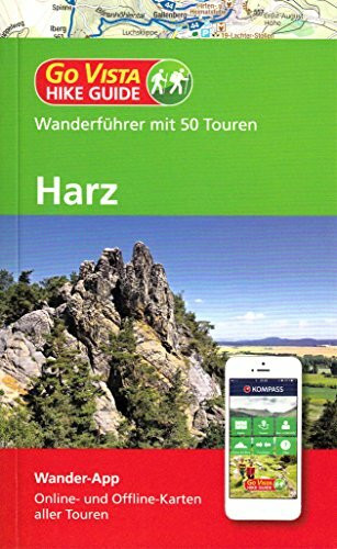 Harz - Wanderführer mit 50 Touren und Wander-App