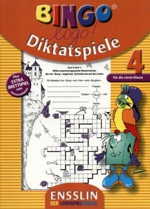 BINGO logo, Diktatspiele, neue Rechtschreibung, Bd.4, Für die vierte Klasse