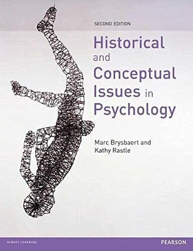 Historical & Conceptual Issues in Psychology