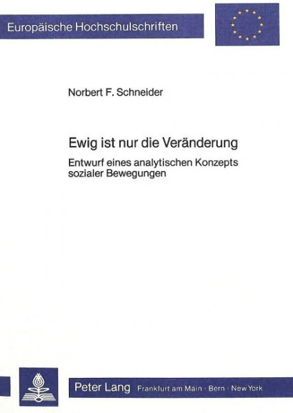 Ewig ist nur die Veränderung