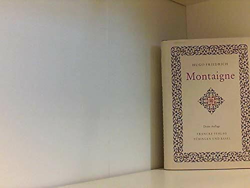 Montaigne: Nachw. v. Frank-Rutger Hausmann