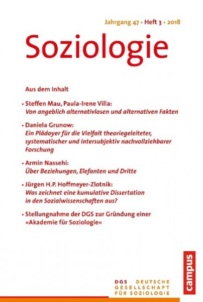 Soziologie 3.2018